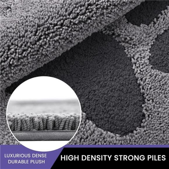 Door Mat Indoor, Dog Mats for Muddy Paws Super Absorbent, Low-Profile Entryway - Picture 3 of 7